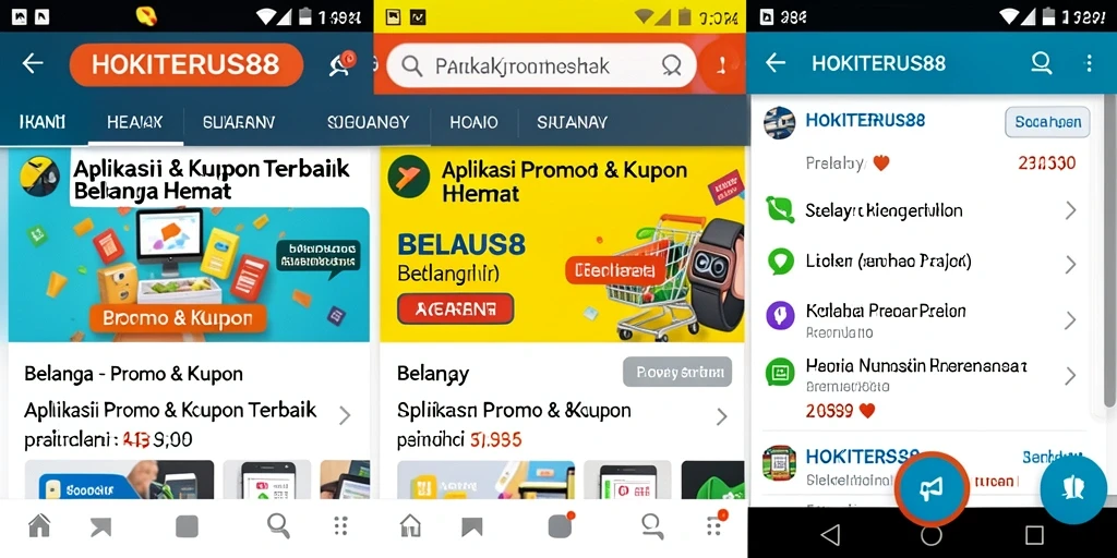 Screenshot utama HOKITERUS88 menampilkan antarmuka aplikasi yang intuitif.