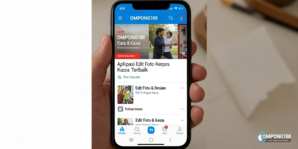 Tampilan antarmuka OMPONG188 yang sederhana dan intuitif.